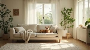 Rotina de limpeza profunda mensal em casa para casas com animais